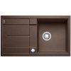 Granitový dřez Blanco METRA 5 S F montáž do roviny kávová s excentrem 519104