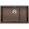 Granitový dřez Blanco SUBLINE 700 U Level kávová dřez vlevo s excentrem 518398