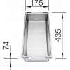 Miska nerez pro SUBLINE 435x175x74 - 227689