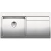 Blanco DIVON II 5 S-IF InFino Nerez hedvábný lesk dřez vlevo s excentrem