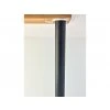 140026 1 stolova noha kulata 1100 mm cerna