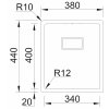 Sinks BOX 380 FI 1,0mm