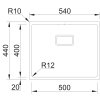 Sinks BOX 540 FI 1,0mm