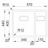 Sinks BOX 570.1 FI 1,0mm