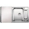 Blanco AXIS III 5 S-IF InFino nerez hedvábný lesk obous. prov. s excentrem přísluš. ano