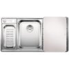 Blanco AXIS III 6 S-IF InFino nerez hedvábný lesk dřez vlevo s excentrem přísluš. ano