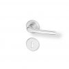 AGH00027 ACT ATC Dveřní klika Monet hliník stříbrná F1 kulatá rozeta BB