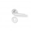 AKA00131 ACT Dveřní klika Monte hliník stříbrná F1 kulatá rozeta PZ