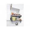iMOVE dvoupolicovy antracit detail 2