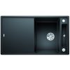 Granitový dřez Blanco AXIA III 5 S-F InFino antracit + dřevěná krájecí deska a excentr 523225