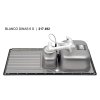 Blanco DINAS 6 S nerez kartáčovaný s excentrem
