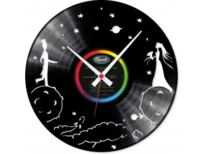 LOOP Store nástěnné vinylové hodiny Malý Princ