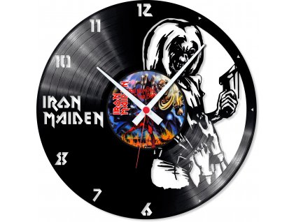 LOOP Store nástěnné vinylové hodiny Iron Maiden 4 klasik