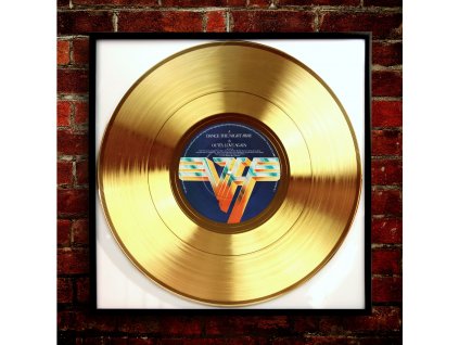 Sběratelská edice – platinová deska Van Halen