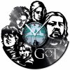 LOOP Store nástěnné vinylové hodiny Game of thrones GOT no.2