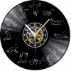 LOOP Store nástěnné vinylové hodiny Hodiny s miminkem