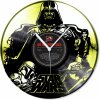 LOOP Store nástěnné vinylové hodiny StarWars 1 gold