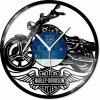 LOOP Store nástěnné vinylové hodiny Motorka no.4 Harley Davidson klasik 2