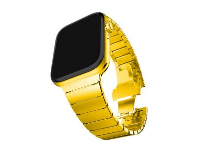Loopi Link Bracelet Apple Watch Steel Link Band Gold