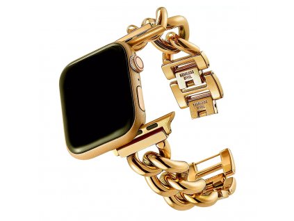 Loopi Ladies Steel Bracelet Apple Watch Gold