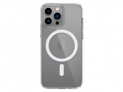 Loopi Transparent MagSafe Case pre iPhone 13 Pro (White)