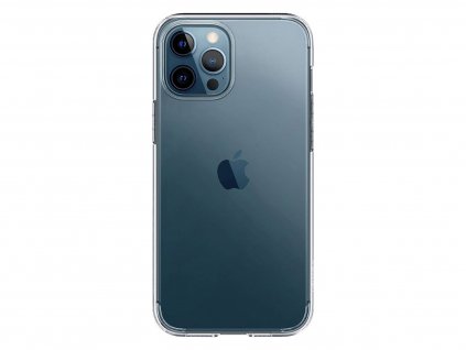 Loopi Transparent Case pre iPhone 12 Pro Max (White)