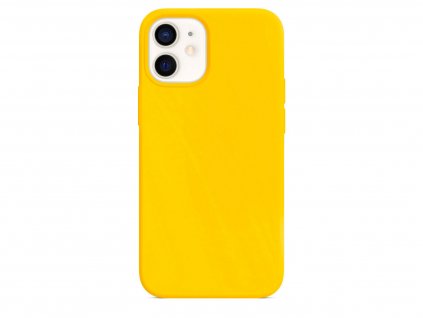 Loopi Silicone Case iPhone 12 mini (Yellow)