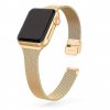 Loopi apple watch milanese loop steel gold