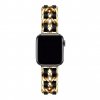 Loopi Ladies Steel Bracelet chanel Apple Watch Designo Rose Gold