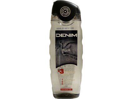 DENIM SHOWER GEL BLACK 400ML