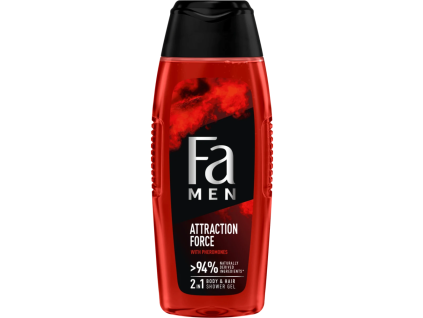 98050 fa men srchovy gel 2v1 attraction force 400 ml