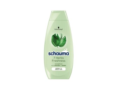 67006 vyr 1163schauma sampon 400 ml 7 herbs freshness