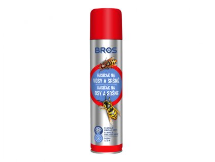 BROS-spray proti vosám a sršňům 600ml/hasičák+