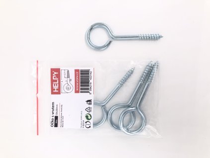 Očko s vrutem 50x20 4ks/balení