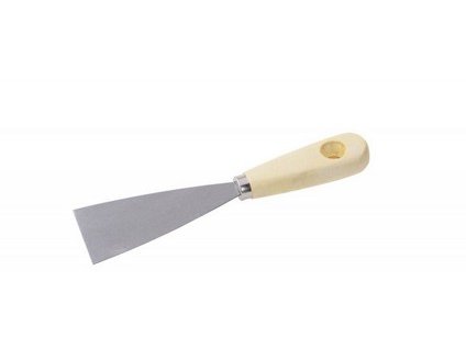 Špachtle ocel dřevěná ručka 100mm 32226