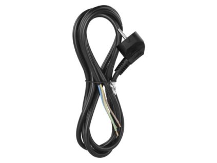 S18312 FLEXO PVC 3×1,0 ČERNÁ 2M