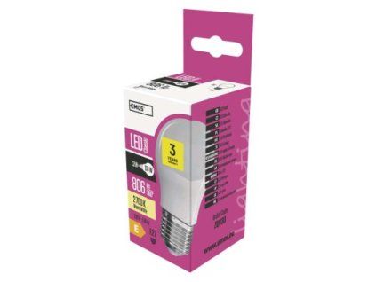 ZQ1130 LED žárovka Classic Mini Globe 7,3W E27 teplá bílá