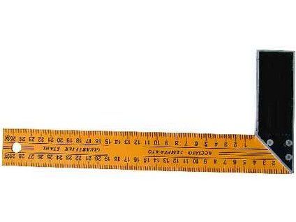 Úhelník 300mm žlutý 14430