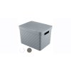 Heidrun Úložný box Diamond s víkem 17l