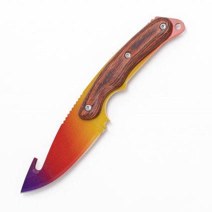 1896 2 bs gut knife fade red tip