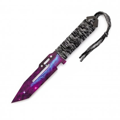 2046 1 paracord knife galaxy black