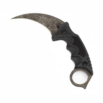 karambit damascus steel 2