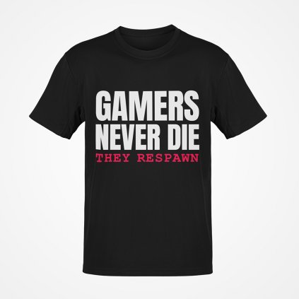 gamers never die triko mockup