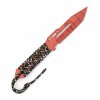 2040 paracord knife red slaughter