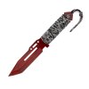 Paracord knife Red Ruby  CS2
