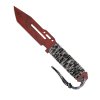 Paracord knife Red Ruby  CS2