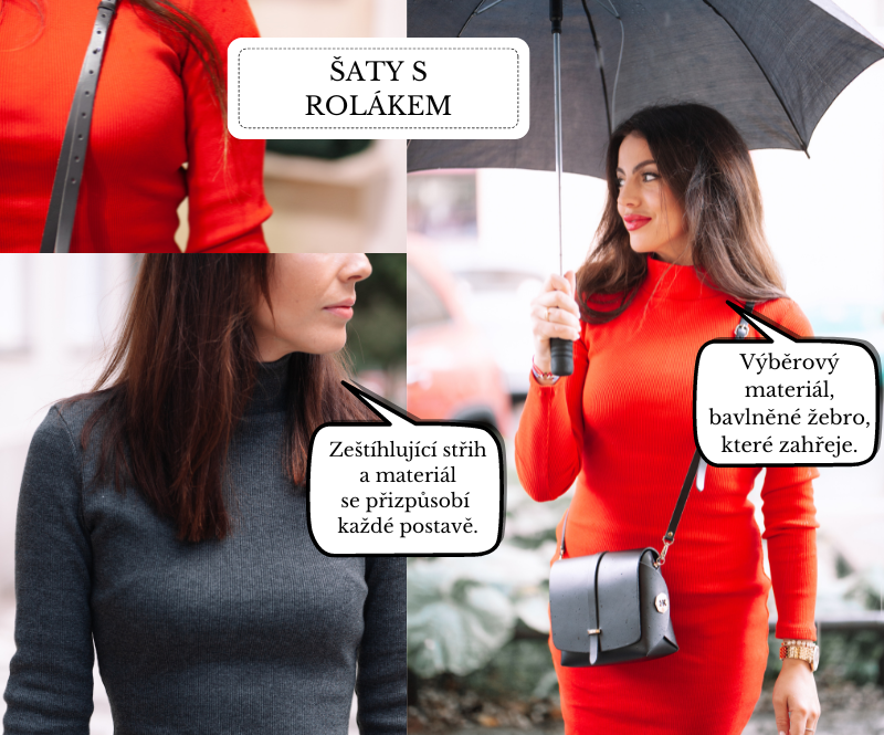 rolákové šaty