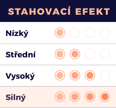 stahovaci efekt silny, stahovací body