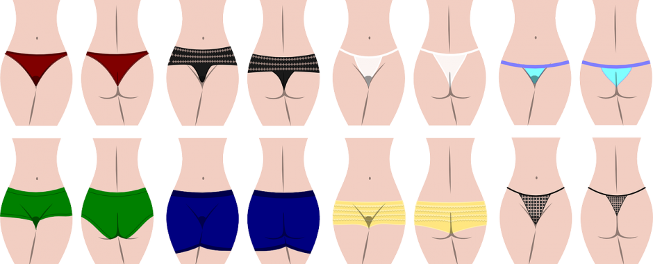 Typy nohavičiek – ako si vybrať vhodné spodné prádlo?