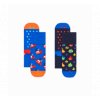 Happy Socks ponožky pre deti, 2 páry detských ponožiek